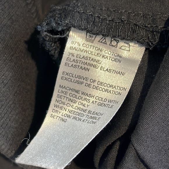 Lord & Taylor Black Lightweight pants black size large - Picture 8 of 8